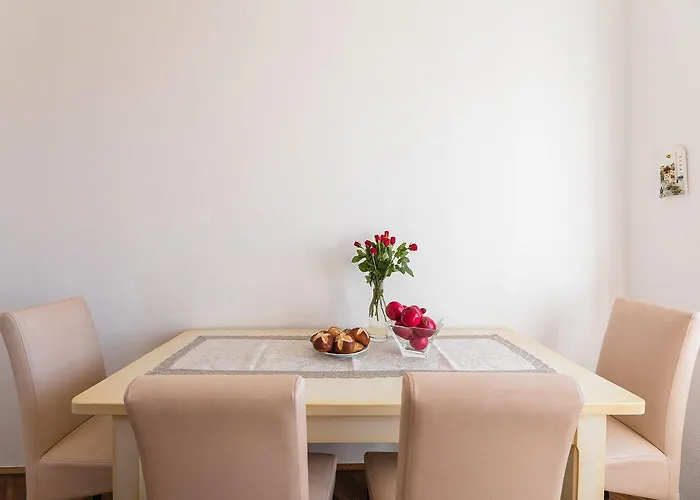 Apartmán Einzigartiges Nur 100 Meter Zum Sandstrand Mit Grosser Dachterrasse, Meerblick, Waschmaschine